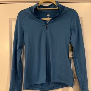 REI Boys 1/4 Zip Mid Weight Shirt